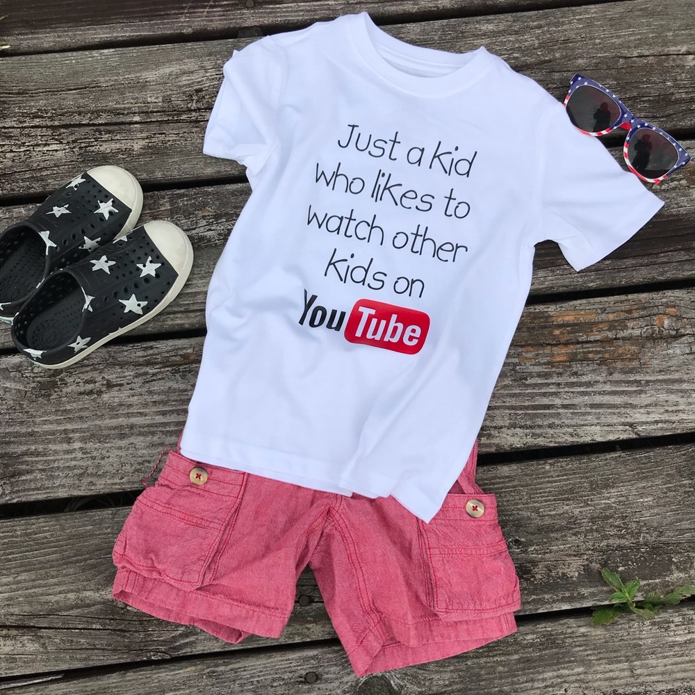 Kids YouTube T-shirt